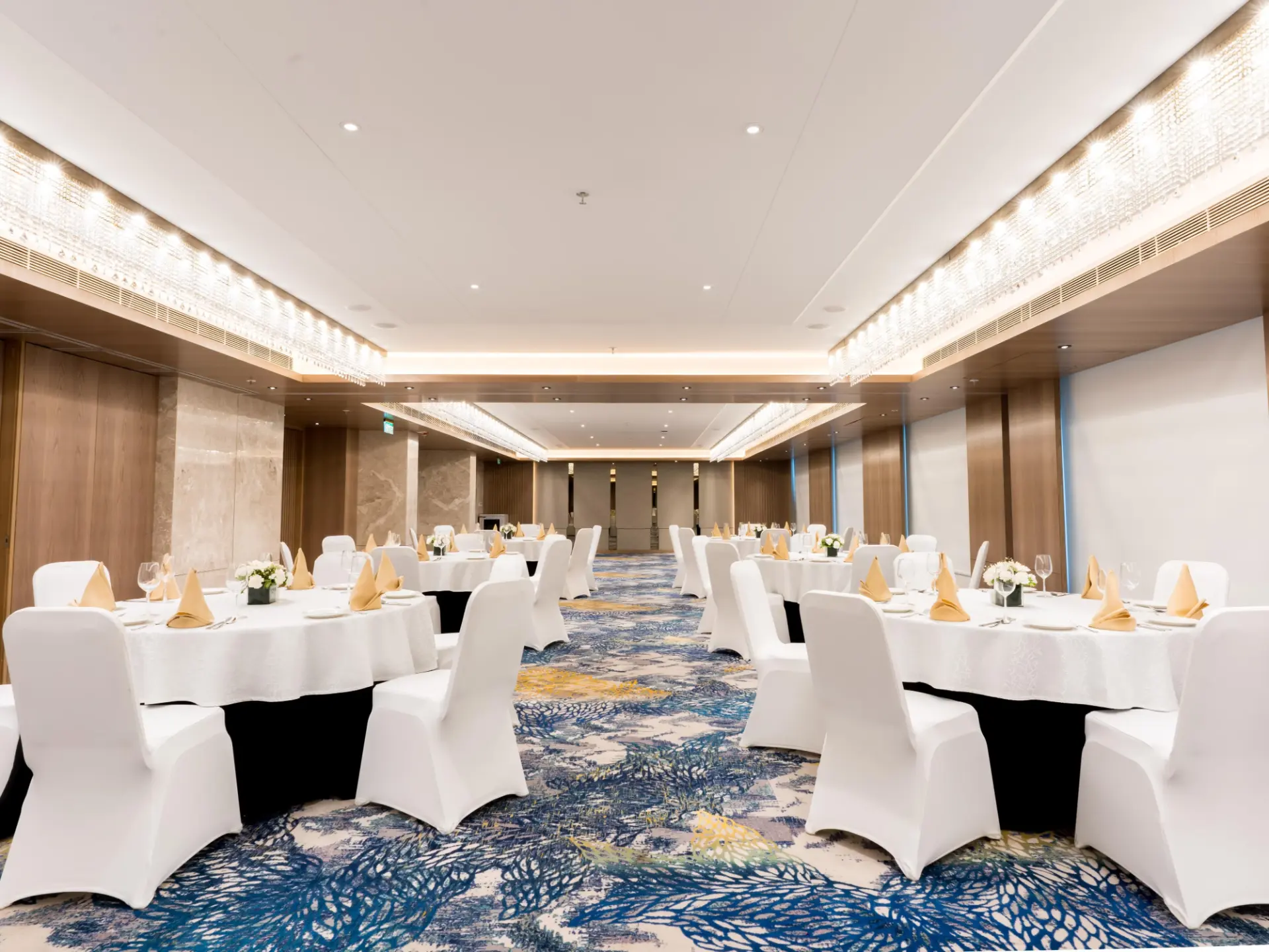 Modern conference hall interior at Holiday Inn Lucknow Airport